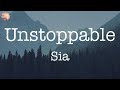 Unstoppable - Sia [Lyrics] | Adele, Maroon 5, Ed Sheeran