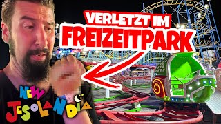 VERLETZT im FREIZEITPARK | NEW JESOLANDIA \u0026 Coaster auf der Durchreise | Summertour Tag 03 | #313