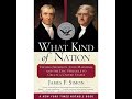 'What Kind of Nation' by James F  Simon