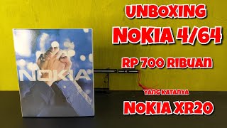 UNBOXING NOKIA XR20 4/64 HARGA Rp 700 RIBUAN . KOK AGAK ANEH YA?