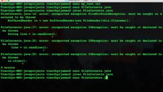 Java13: Reading Files in Java