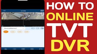 HOW TO ONLINE TVT DVR||TVT DVR ONLINE SETUP||HOW TO ONLINE TVT CCTV CAMERA