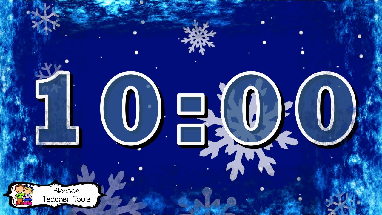 10 Minutes Winter Snow Timer No Music Youtube