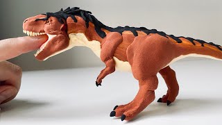 Making awesome Tyrannosaurus Rex using play doh