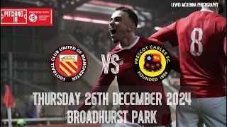 FC United 4 - 0 Prescot Cables: Highlights and Mark Beesley Post-Match Interview