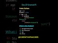 Python Nested If Explained in 30 Seconds 💡 | Python Logic Challenge #coding #python #programming