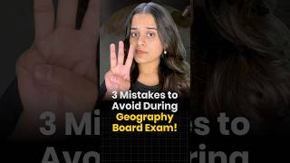 Mistakes to avoid during your Geography board exam I #icse #geography #class10