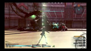 Final Fantasy TYPE-0 HD Agito Mode - Odin vs Boss #1