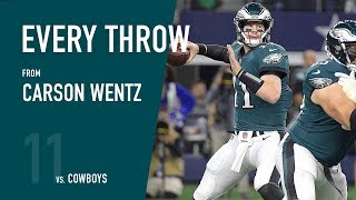 Carson Wentz vs. Dallas Cowboys (Week 11, 2017)