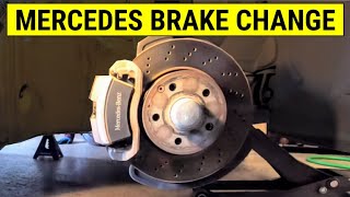 How To Replace Brake Pads & Rotors on a Mercedes Or Any Other Car (DIY Tutorial)