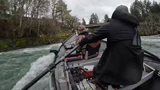 Colliding Rivers, North Umpqua River in a drift boat