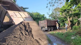 buying the sand for my house decking 1 truck load