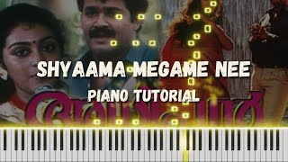 Shyaama Megame | Piano Tutorial | Adhipan | Allwin Paul