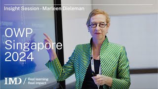 OWP Singapore 2024: Insight Session with Marleen Dieleman