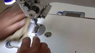 Double fly and panel attach #front #section #operation  #stitching #sewing