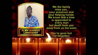 Alex–Baccus Lansiquot ~ Memorial