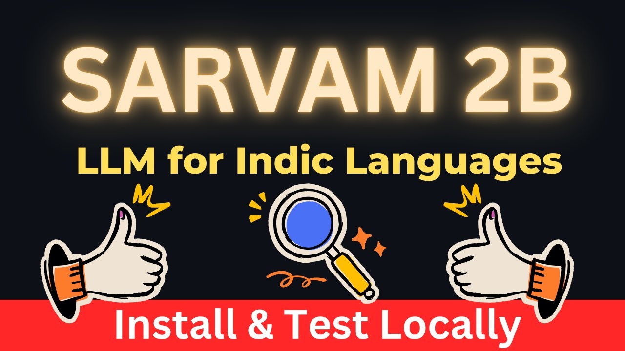 Sarvam 2B - Small Model For Indic Languages Like Punjabi, Oriya, Tamil ...