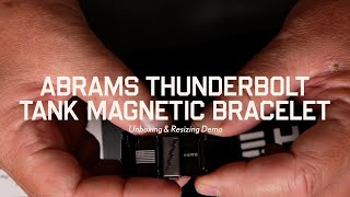 Abrams Thunderbolt Tank Magnetic Bracelet - Unboxing \u0026 Demo