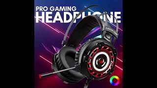 A6 PRO Gaming Headphones offer an immersive audio experience with 360° surround sound, powerful