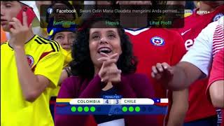 Colombia vs Chile Copa America 2019 Brazil.