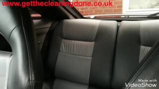 Car air conditioner cleaning with ozone