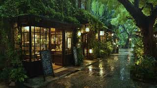 Relaxing Heavy Rain and Café Sounds for Sleep, Study, and Meditation
