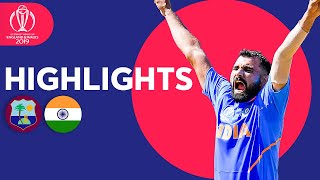India March On With Easy Win | West Indies vs India - Match Highlights | ICC Cricket World Cup 2019