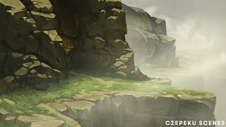 Secret Cave Hideout - Animated Scene - Czepeku