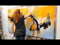 Abstract acrylic painting Demo - Abstrakte Malerei 