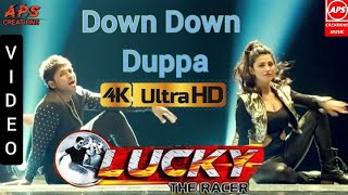 Down Down - Lucky The Racer Malayalam HD 4K Video Song | Allu Arjun , Shruthi Hassan