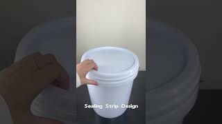 PP Plastic Pail Display