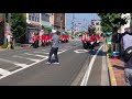 岡山うらじゃ連 笑輝 銭形よさこい2018 駅通会場