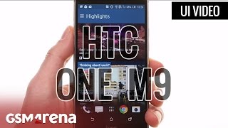 HTC One (M9) user interface