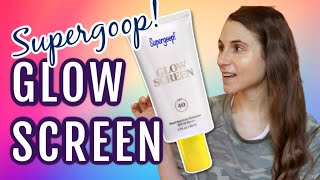 Vlog: Supergoop! GlowScreen review| Dr Dray