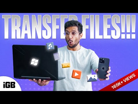 How to Transfer Files from iPhone to Windows PC and Vice Versa ️ [2023]