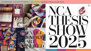 Celebrating the Art of Fabric | NCA Textile Design Thesis Show 2025