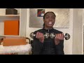 unboxing $3 000 louis vuitton dumbells