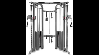 WEIGHT CABLE MACHINE  XMark Functional Trainer Cable Machine, Dual 200 lb Weight Stacks