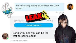 Ally Lotti Threatens To Leak Juice WRLD's S*xtape on Onlyfans...