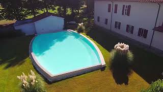 Public and private swimming pools made with SOPREMAPOOL reinforced membranes