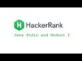 Java Stdin and Stdout I || Java || HackerRank || Code Only