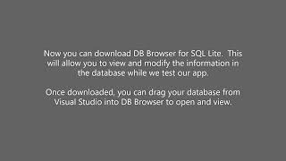 1/5 Using SQLite & Blazor with multiple linked tables Part 1