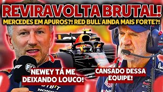 REVIRAVOLTA BRUTAL DA RED BULL! | HORNER FAZ DECLARAÇÃO CHOCANTE PARA NEWEY! | MERCEDES EM APUROS?!