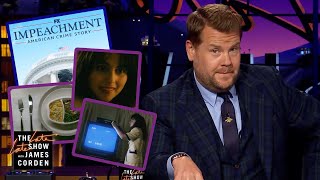 James Corden Recaps 'Impeachment: American Crime Story'