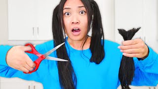 OOPS... REGINA went CRAZY and CUT OFF HER HAIR