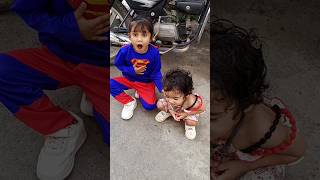 Aaj to Beti ko Supergirl ne bachha lia😳😢 #shorts #youtubeshorts #viral