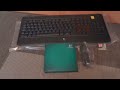 unboxing logitech wireless illuminated keyboard k800 hd