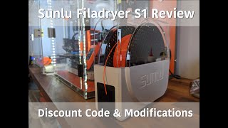 Sunlu S1  Printing Mate Filadryer - Review - Discount Code - Modifications