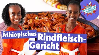 Rindfleischgericht für das äthiopischen Enkutatash-Fest | Schmecksplosion | SWR Kindernetz