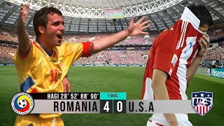 The Day Gheorghe Hagi DESTROYED USA